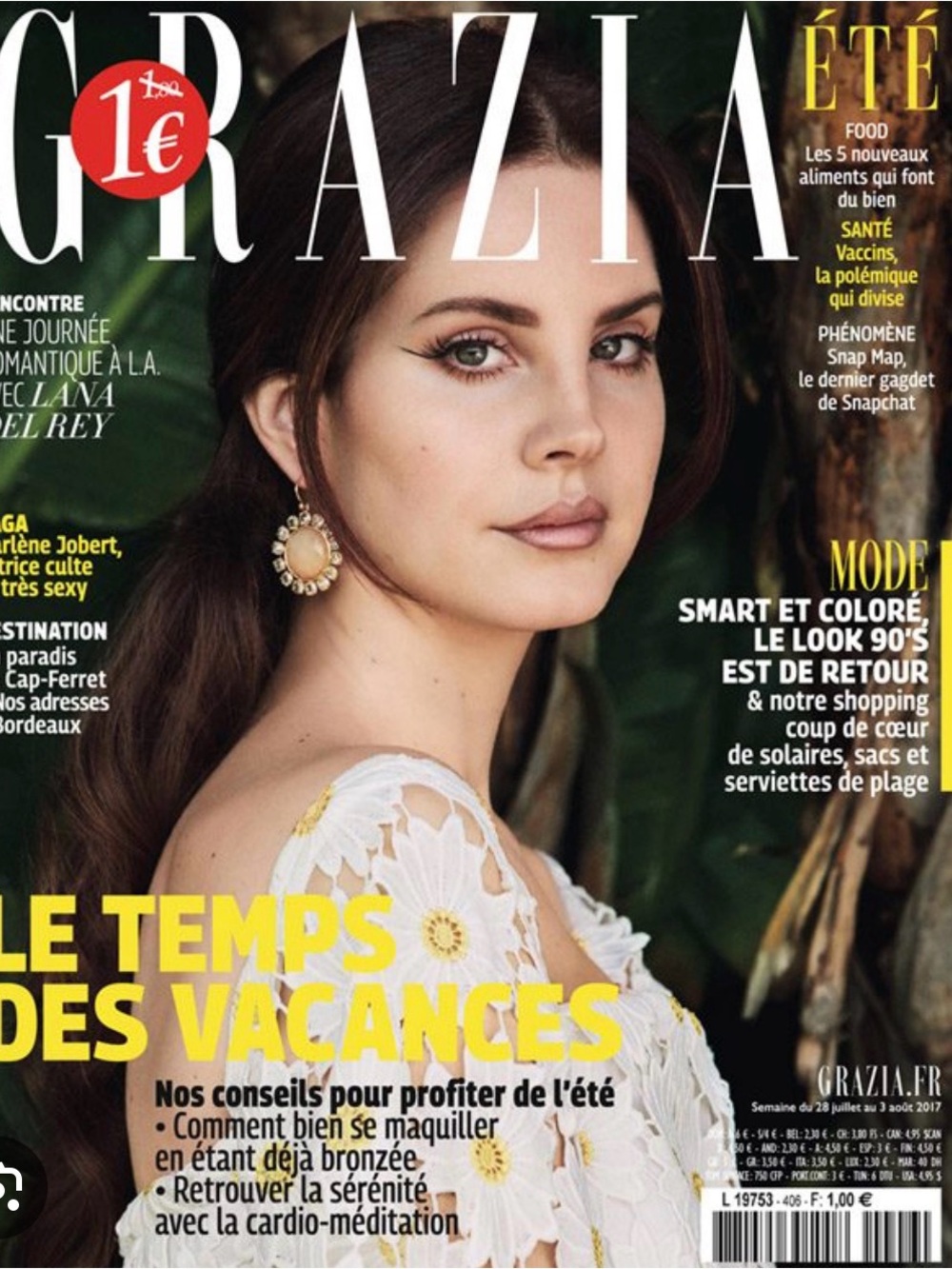 Exact dress Lana del Rey wore on Grazia Magazine Cover size 2